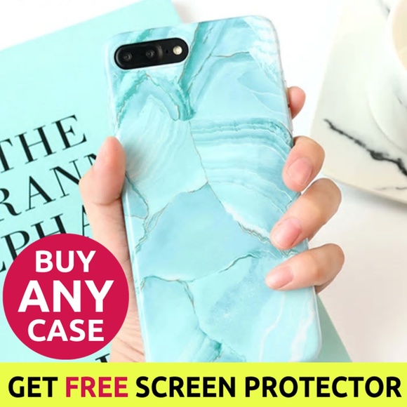 GoByte Accessories - NEW iPhone X/XS/7/8/Plus Graffiti Marble Case